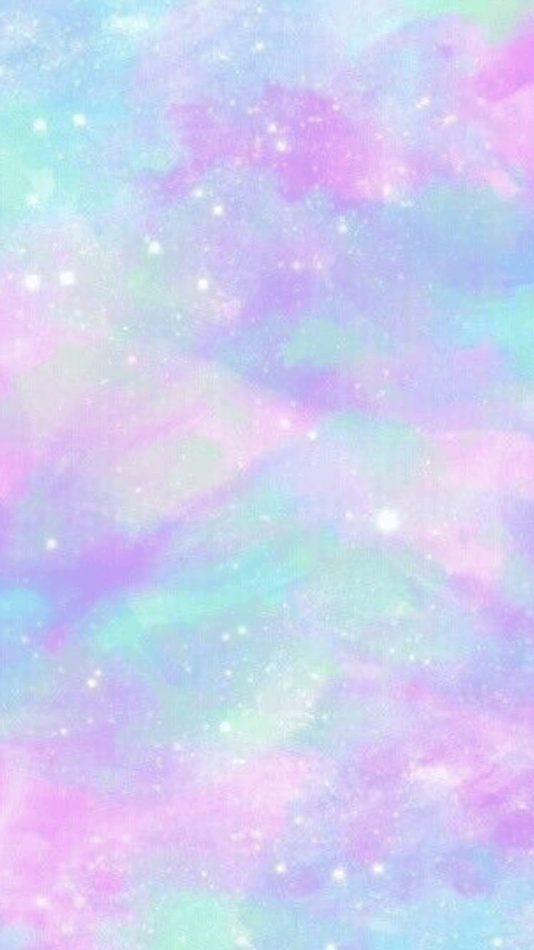 Candy Color Pastel Galaxy Wallpaper