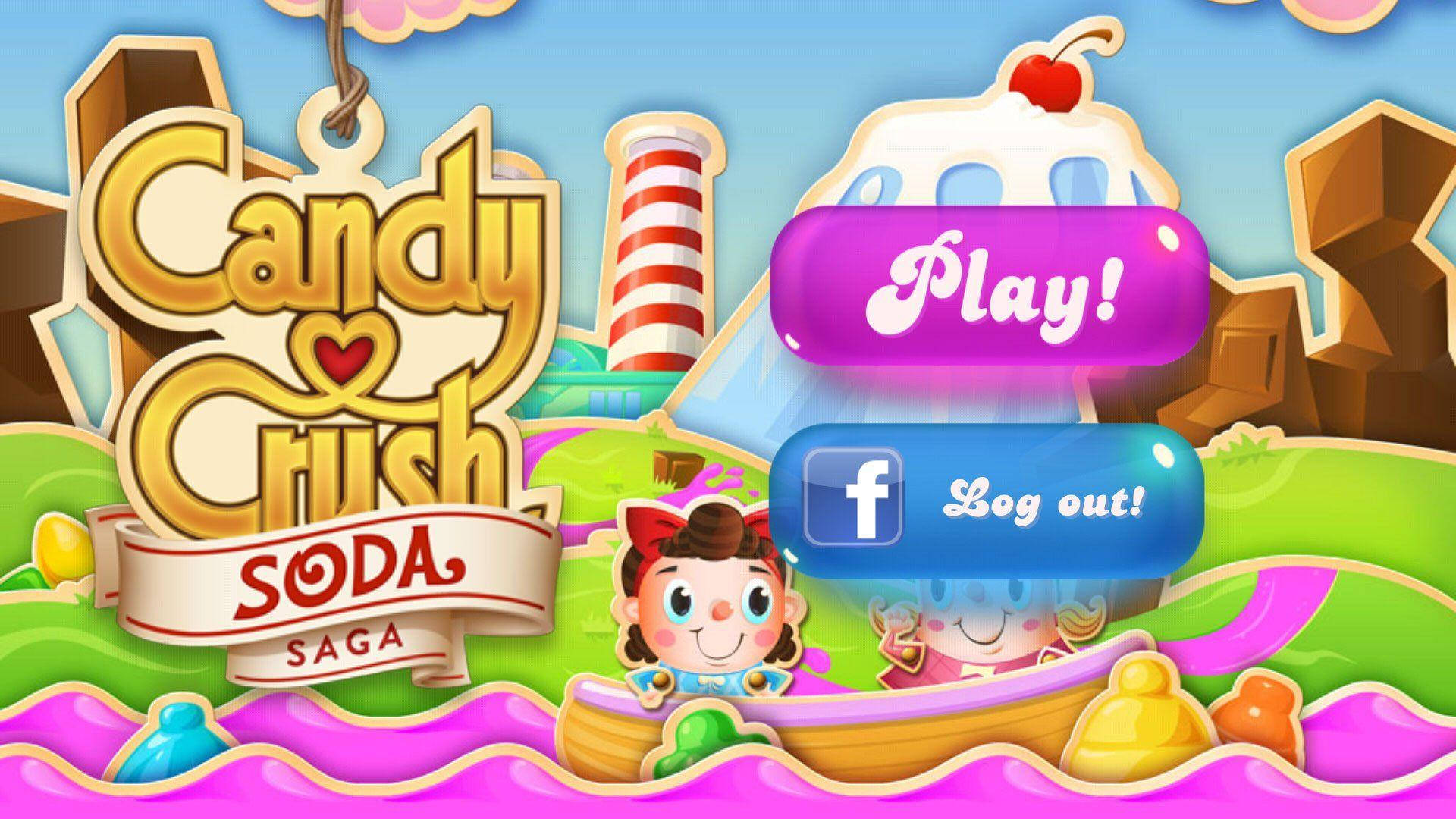 Candycrush Saga: ¡combina En La Versión De Soda! Fondo de pantalla