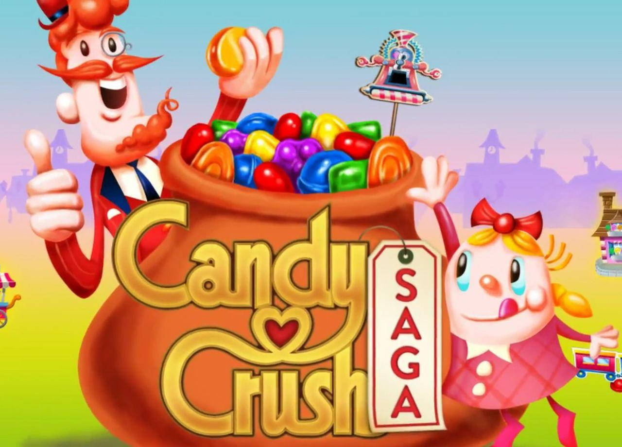 Unleash the Sweetness: Candy Crush Saga MOD APK Wallpaper