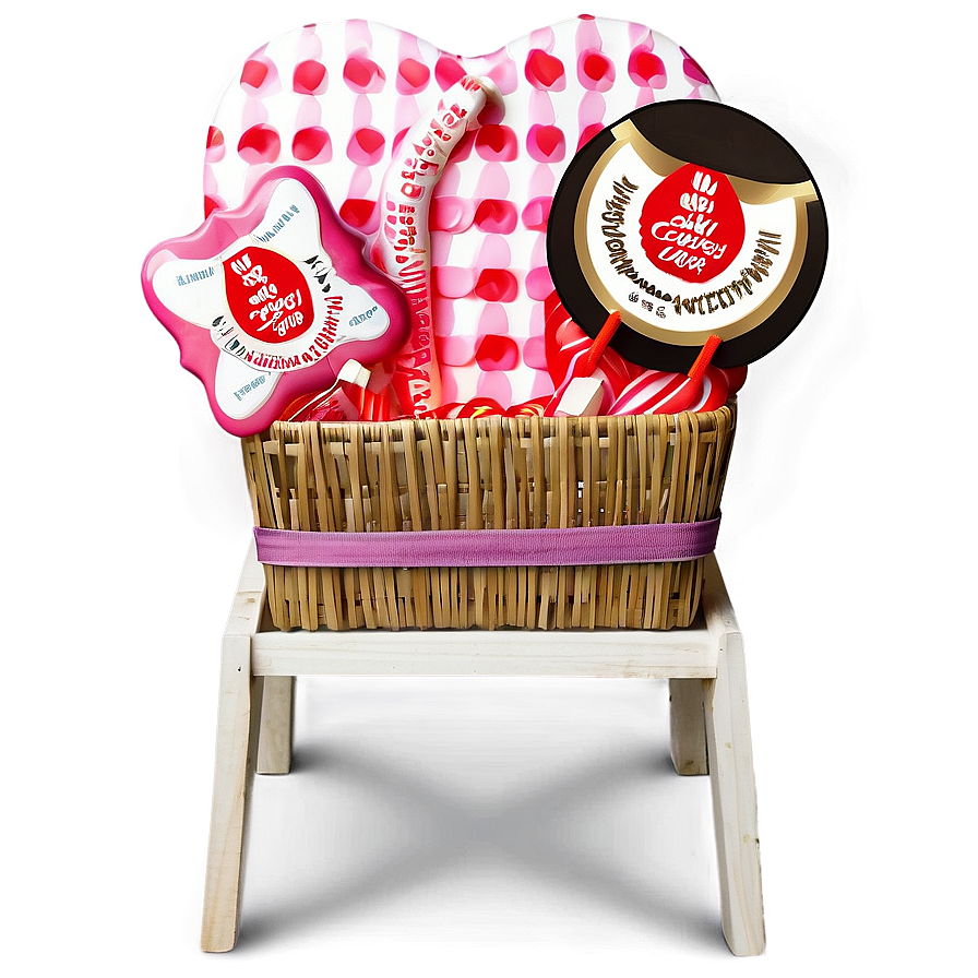 Candy Gift Basket Ideas Png Fii32 PNG
