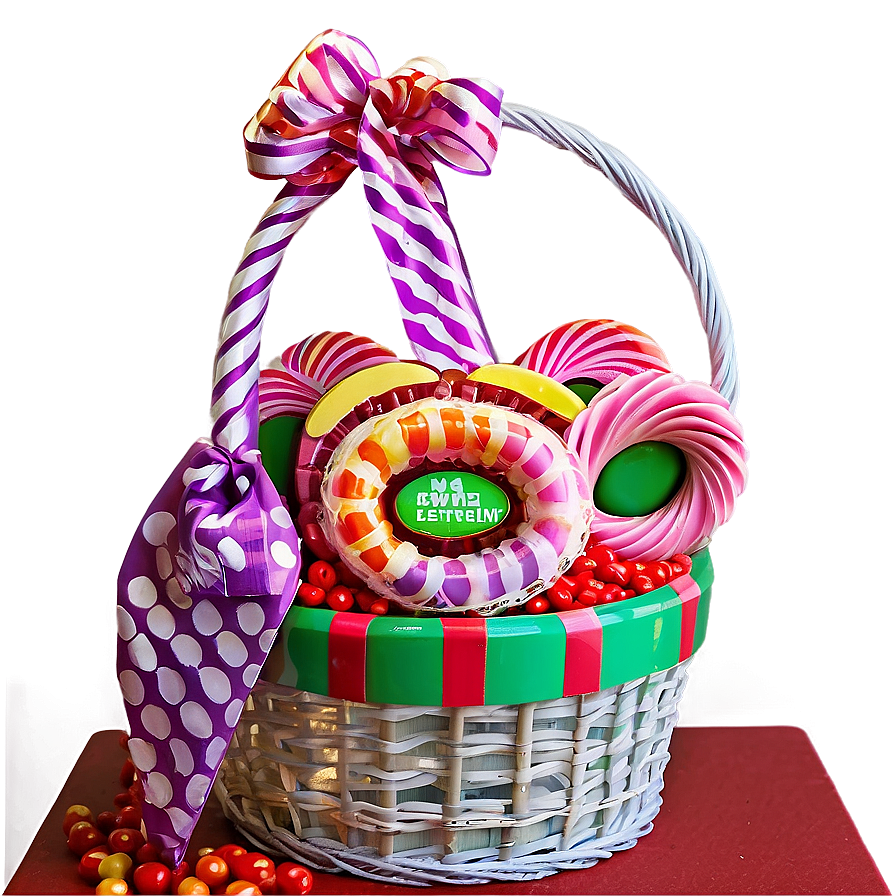 Candy Gift Basket Ideas Png Yqg98 PNG