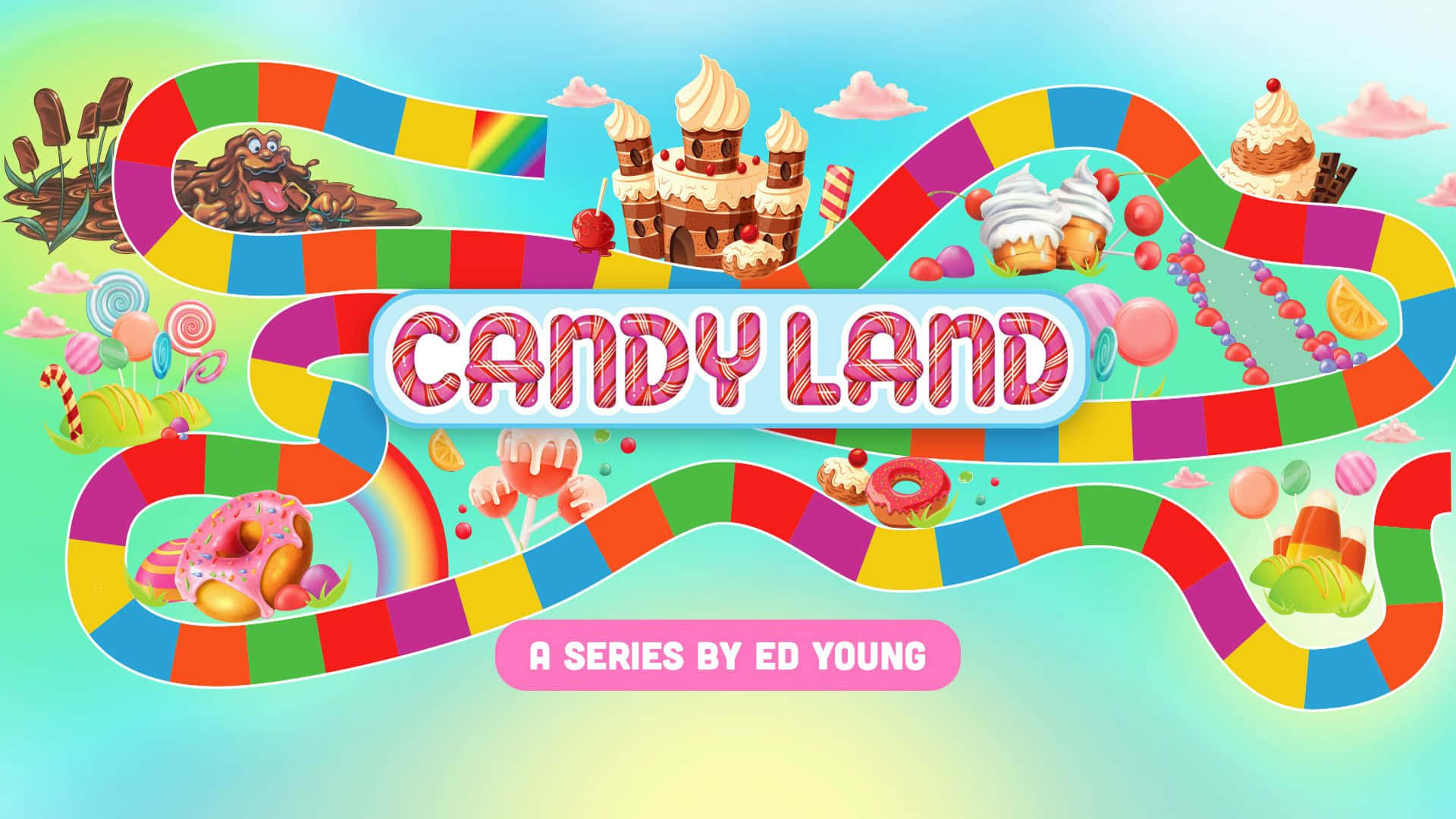 Candyland - Ett Spel Med Ett Godis-tema