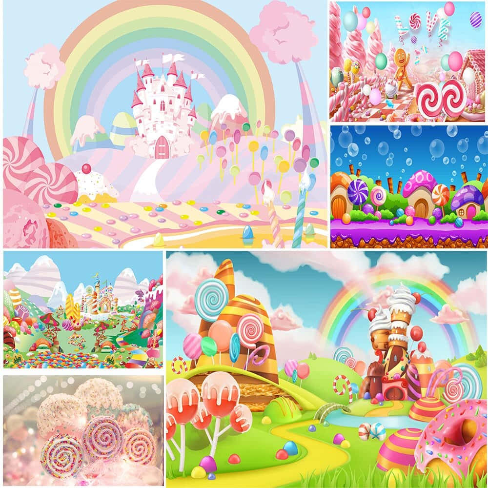 Välkommentill Den Magiska Världen Av Candy Land!