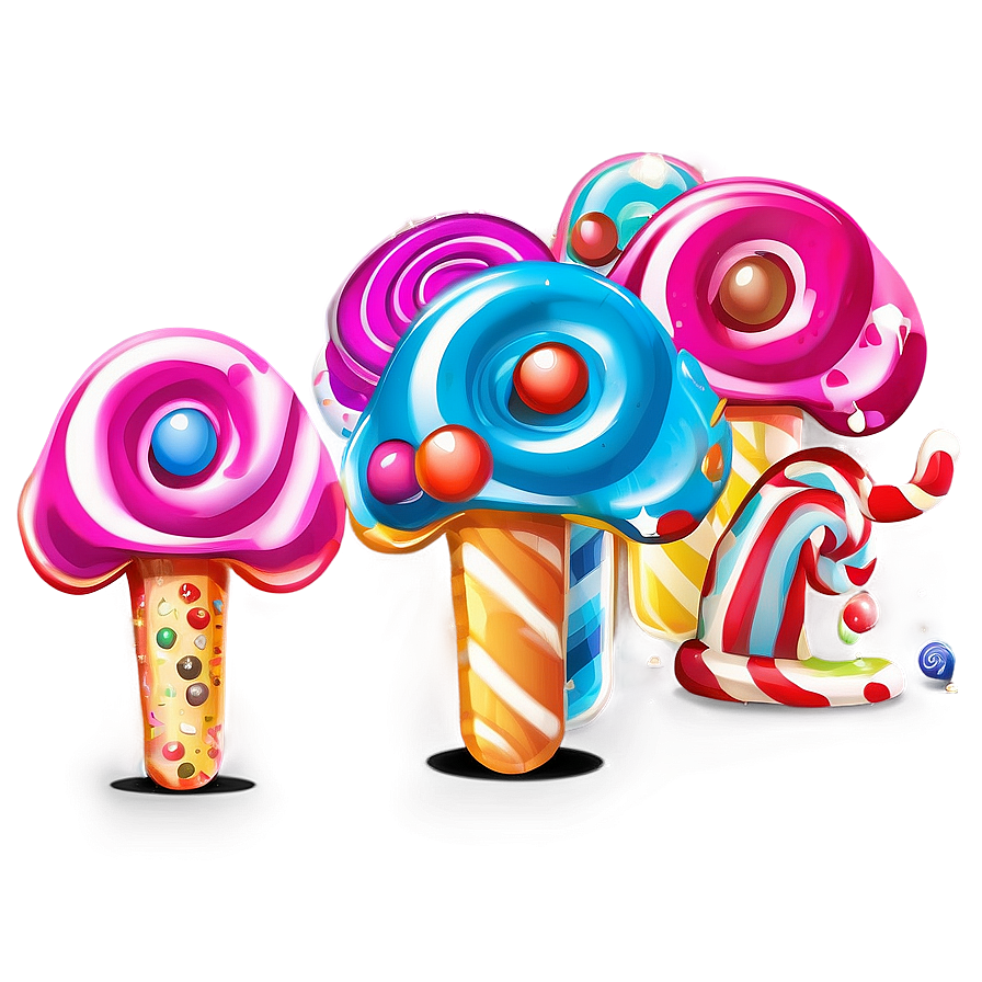 Candy Land Fantasy Feast Png Cjo28 PNG