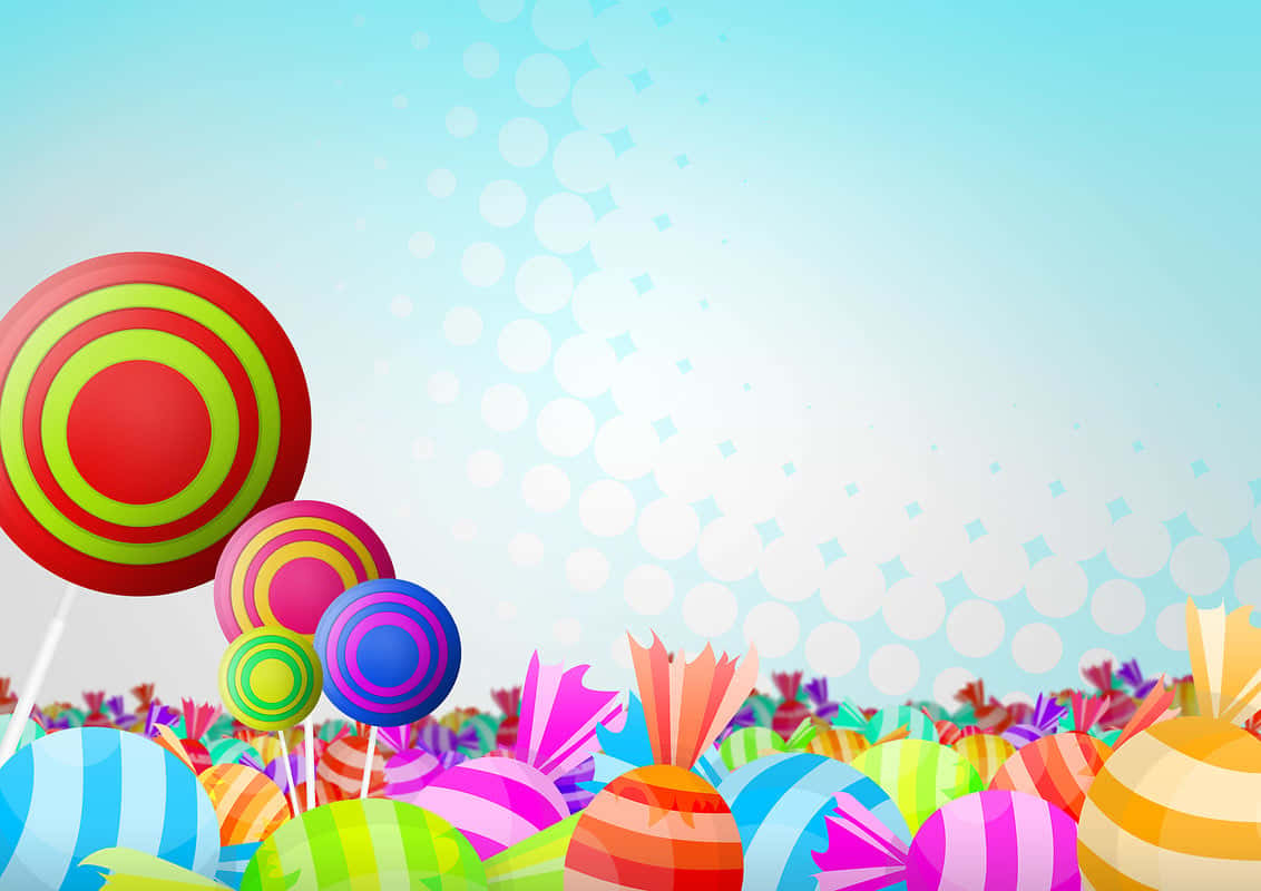 Welcome to Sweet, Sweet Candy Land Wallpaper