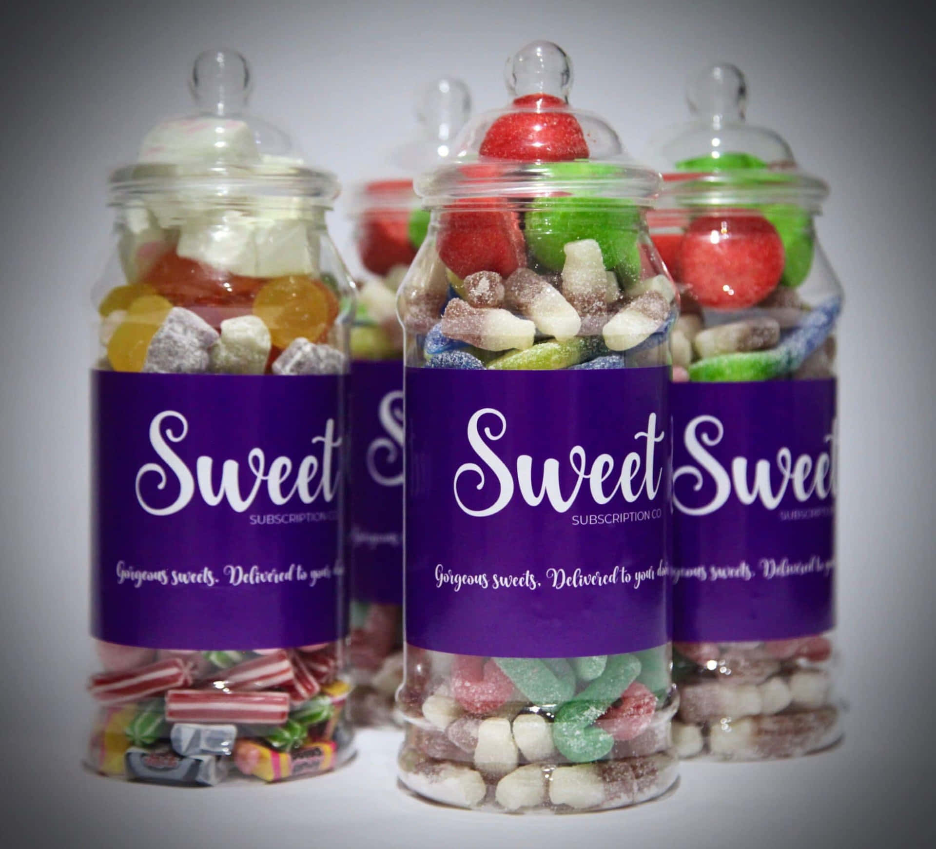 Sweets Jars With Candy In Them