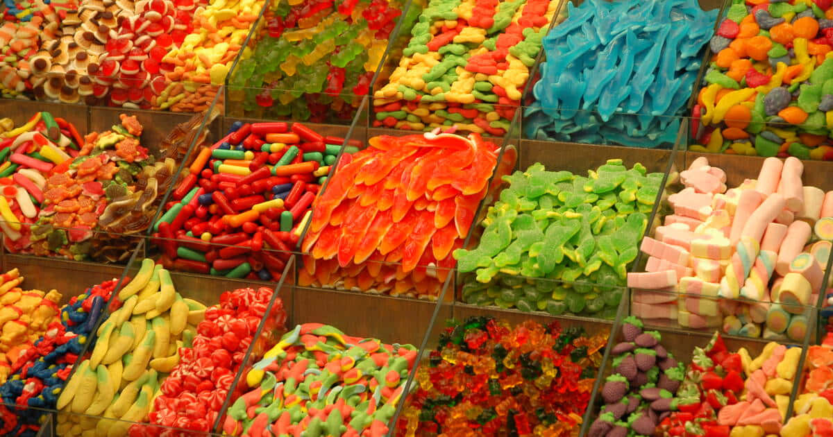 A Display Of Candy