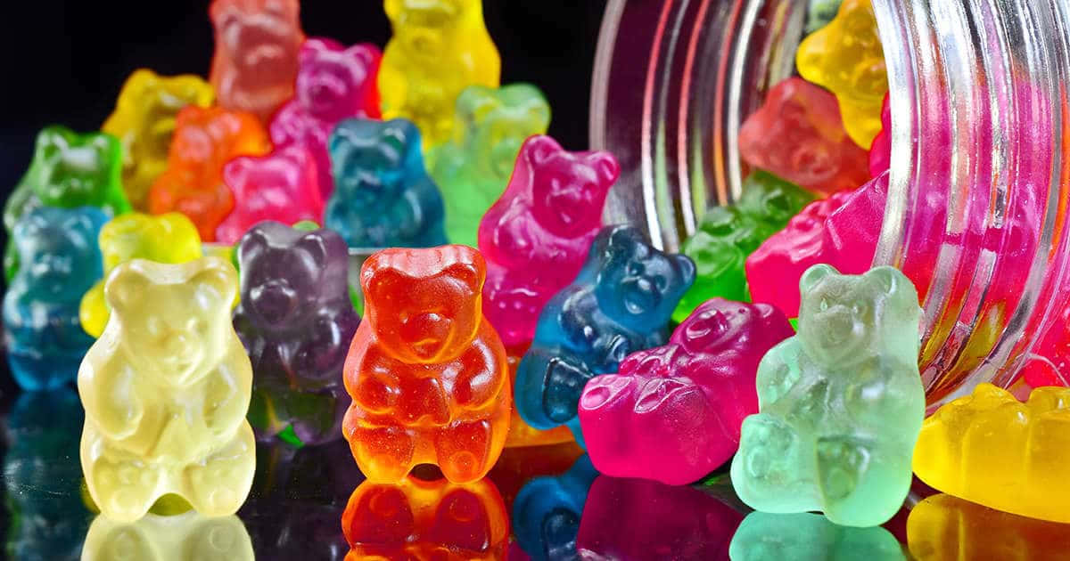 Gummy Bears In A Jar