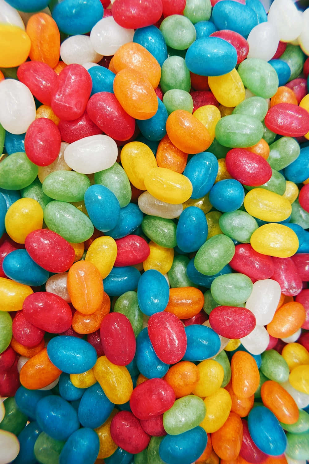 Colorful assortment of delicious candy