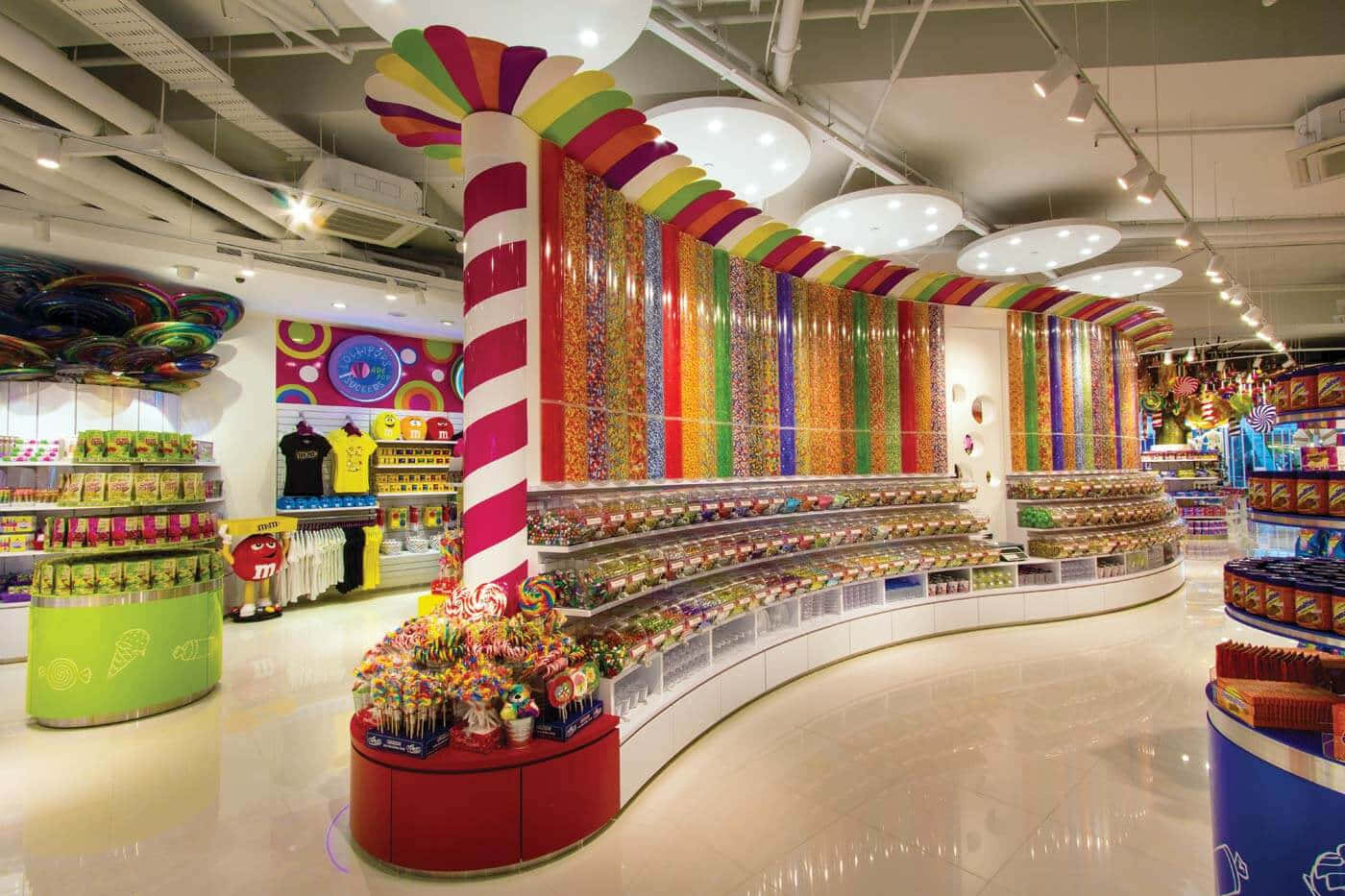 A Candy Store With Many Candy Products