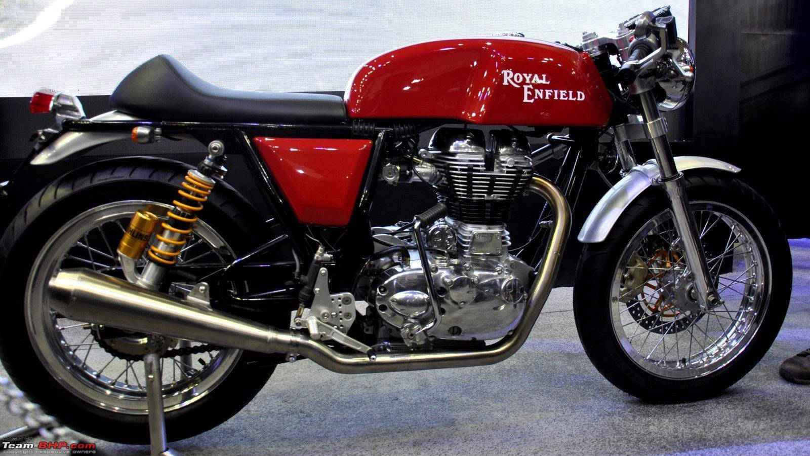 Candy Red Royal Enfield Hd Wallpaper