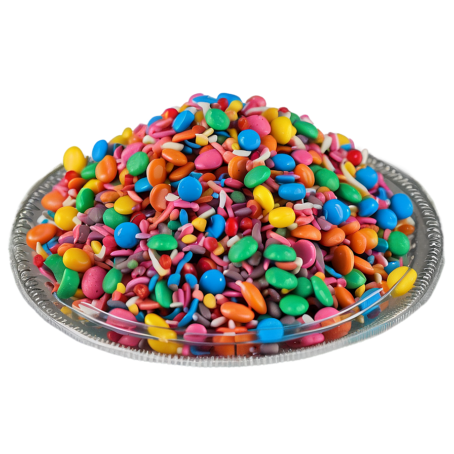 Candy Sprinkles And Toppings Png Whr39 PNG