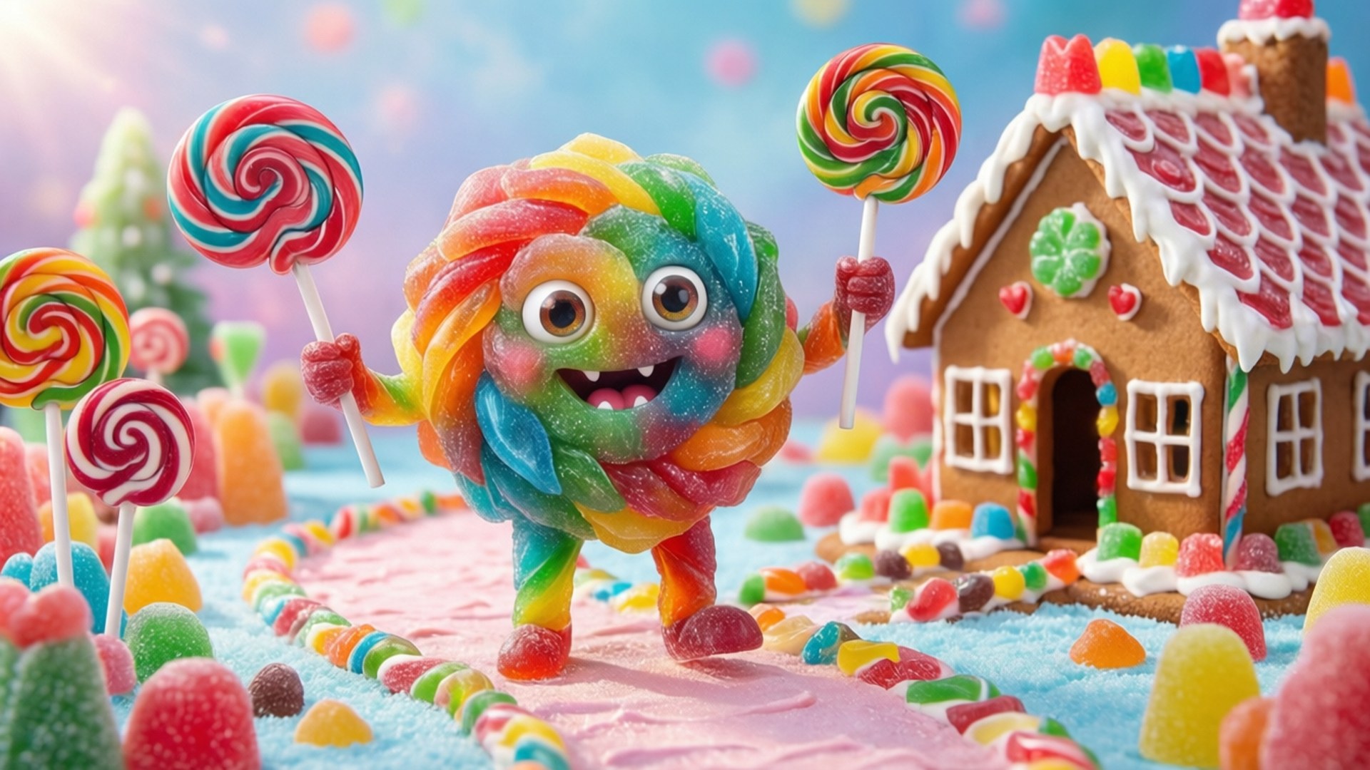 Candyland Womp Wallpaper