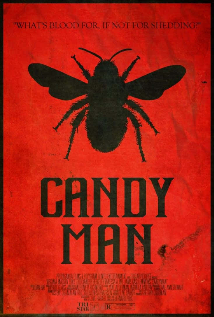 The iconic face of the Candyman