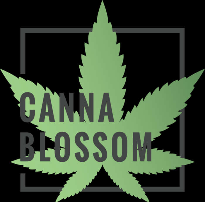Canna Blossom_ Weed Leaf_ Graphic PNG