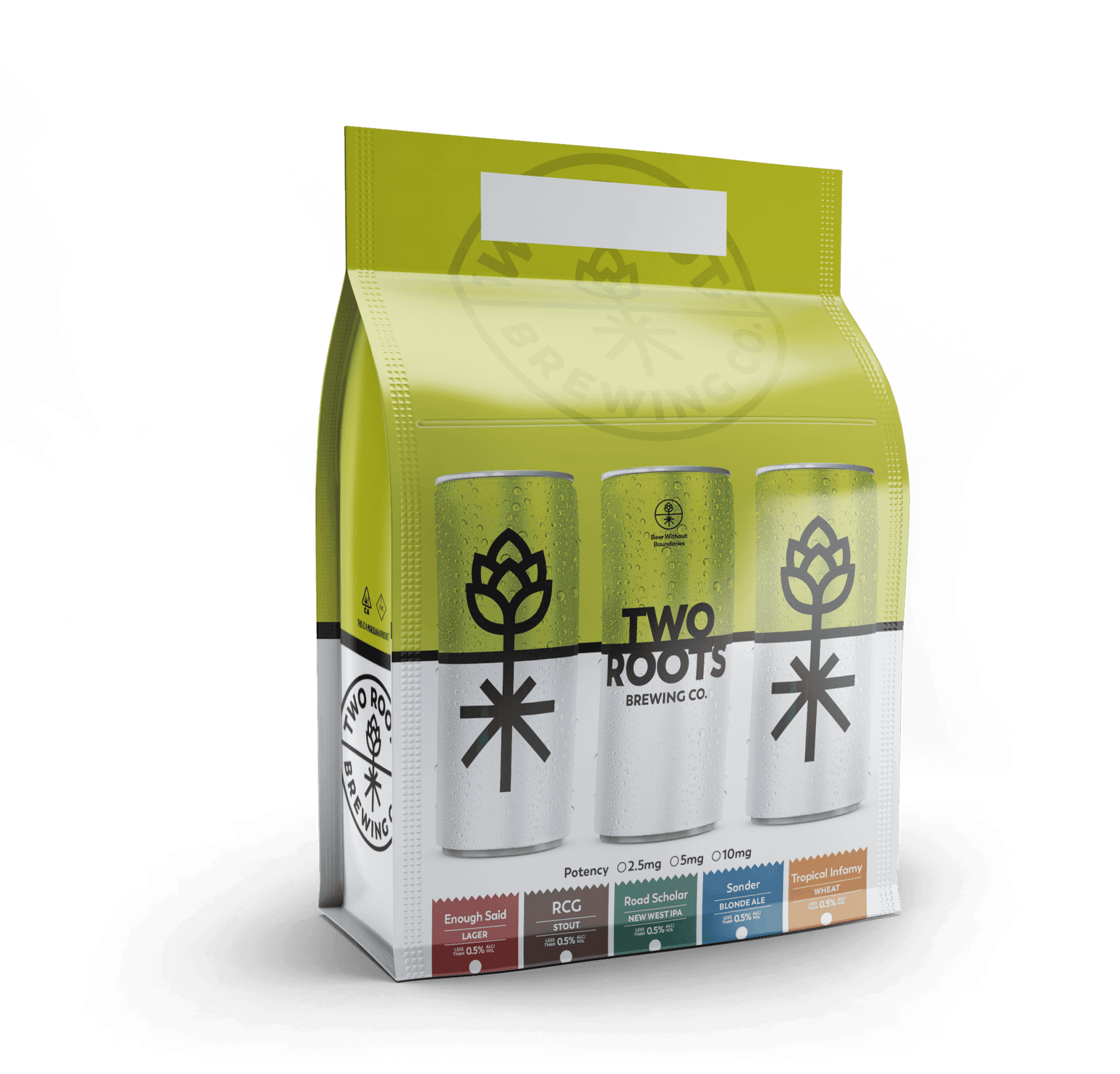 Cannabis Infused Beverage Packaging PNG