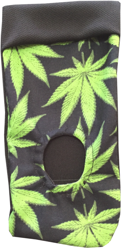 Cannabis Leaf Fabric Pattern PNG