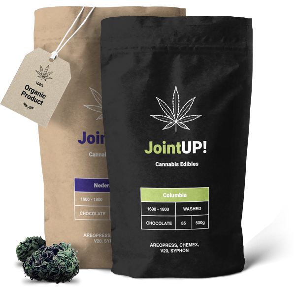 Cannabis Product Packagingand Buds PNG