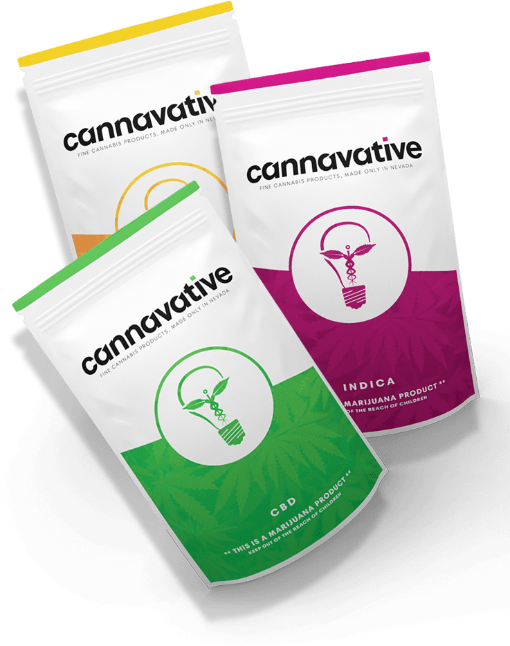 Cannavative Cannabis Product Packaging PNG