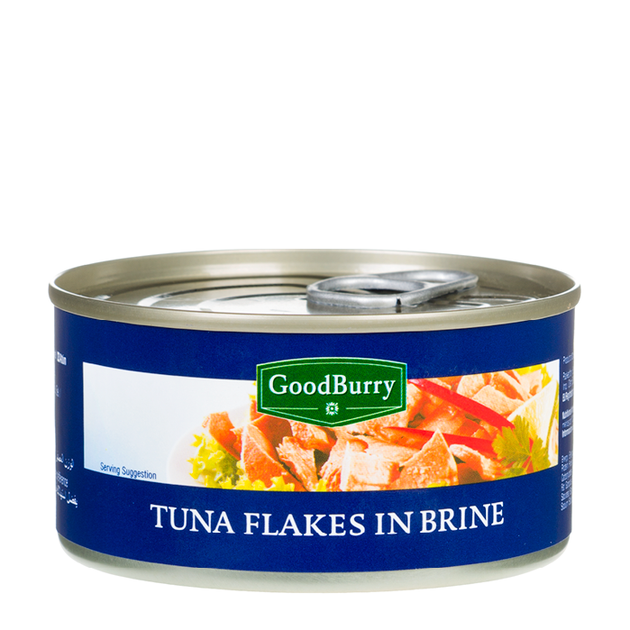 Canned Tuna Flakesin Brine Good Burry PNG