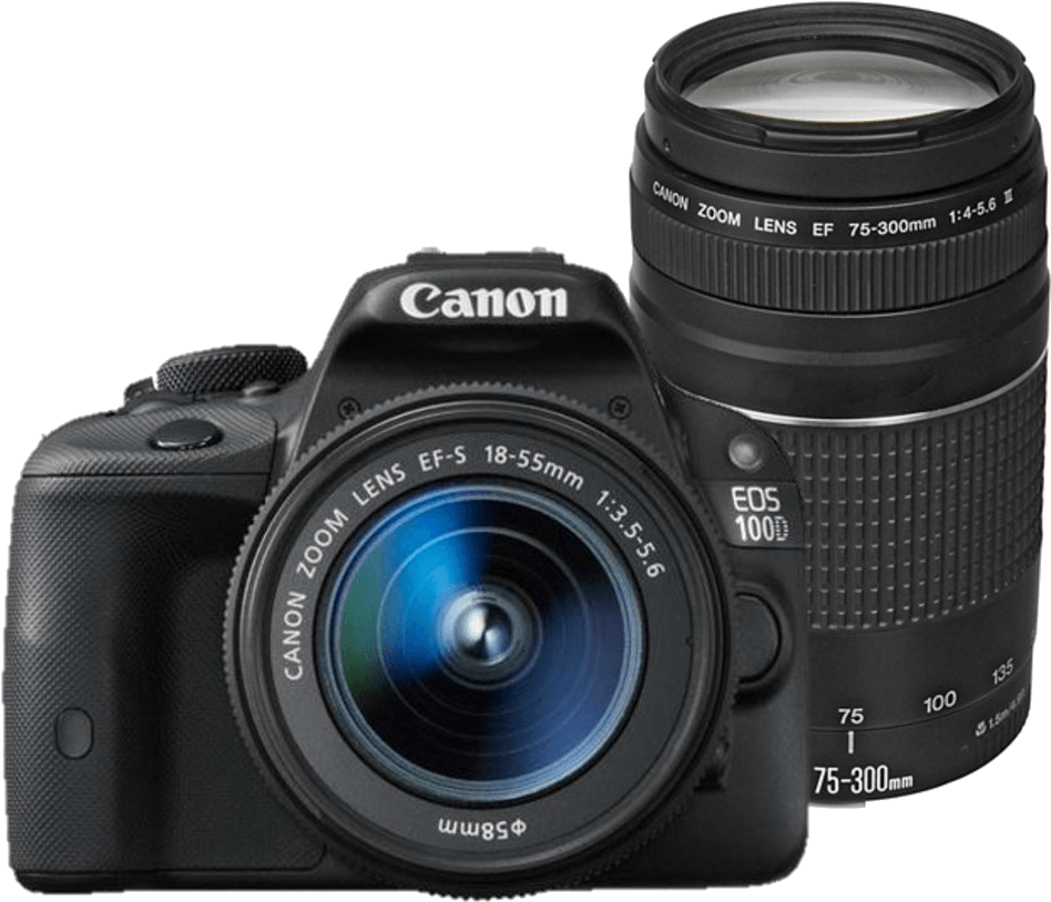Canon D S L R Cameraand Lenses PNG