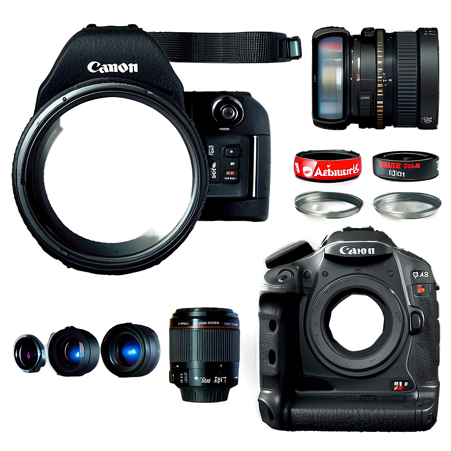 Canon Dslr Camera Png 06252024 PNG