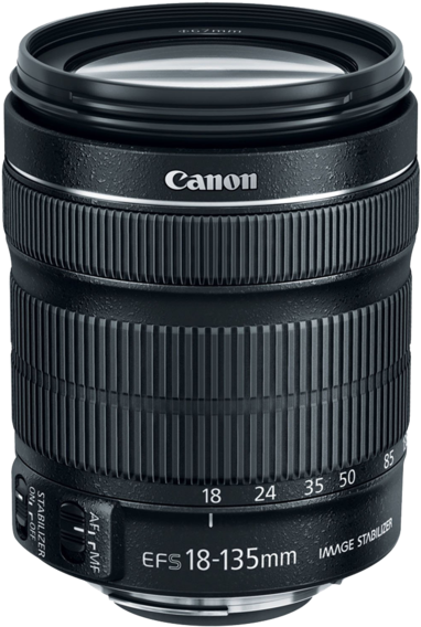 Canon E F S18135mm Lens PNG