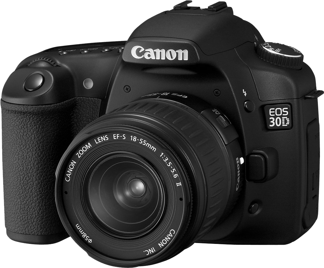 Canon E O S30 D D S L R Camera PNG