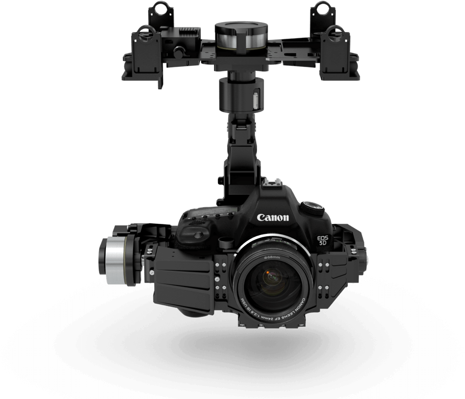 Canon E O S5 D Camera Gimbal Setup PNG
