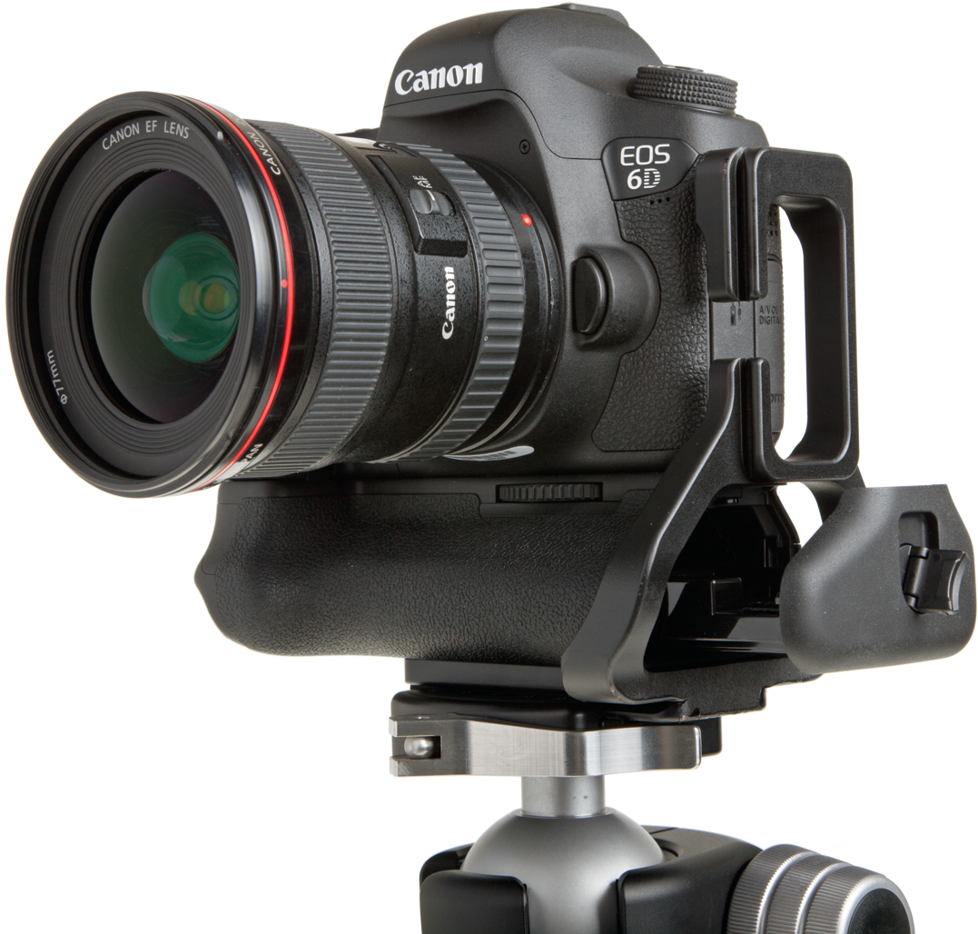 Canon E O S6 D Cameraon Tripod PNG
