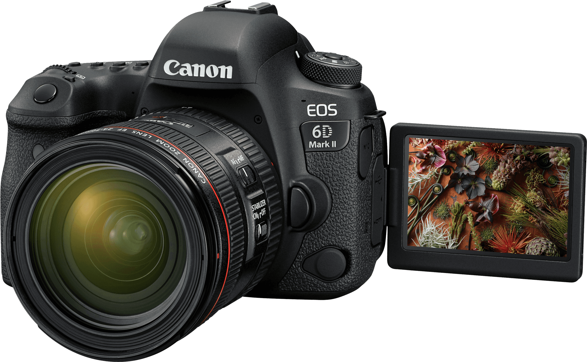 Canon E O S6 D Mark I I D S L R Camera PNG
