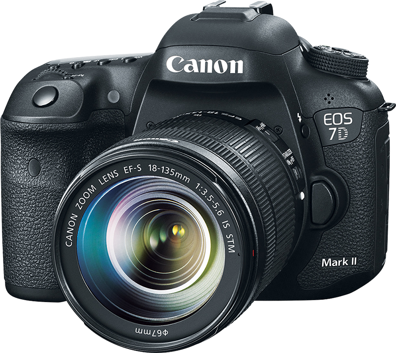 Canon E O S7 D Mark I I D S L R Camera PNG
