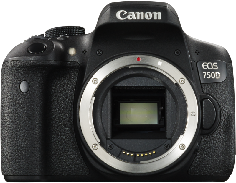 Canon E O S750 D D S L R Camera Body PNG