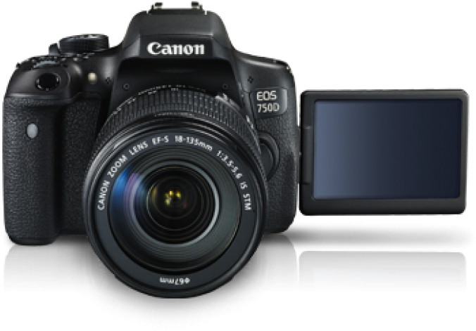 Download Canon E O S750 D D S L R Camera | Wallpapers.com