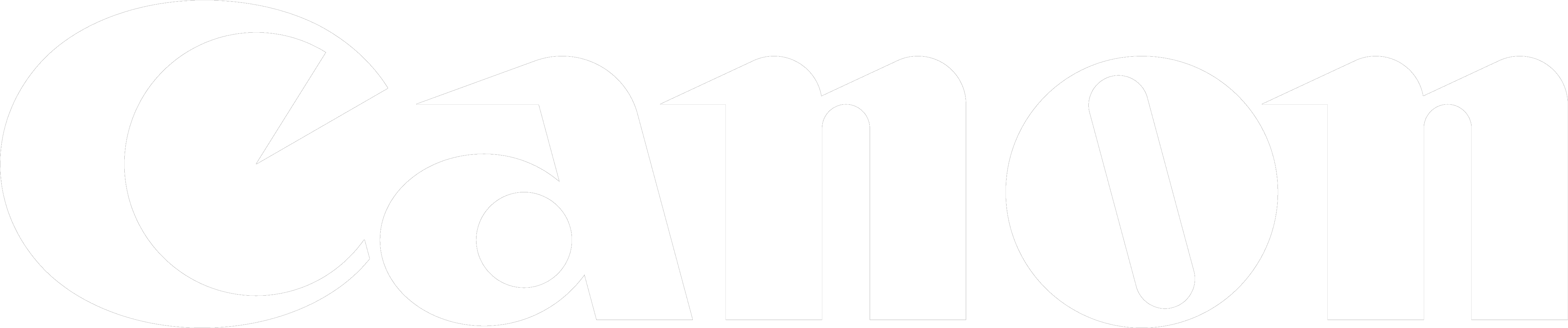 Canon Logo Brand Identity PNG