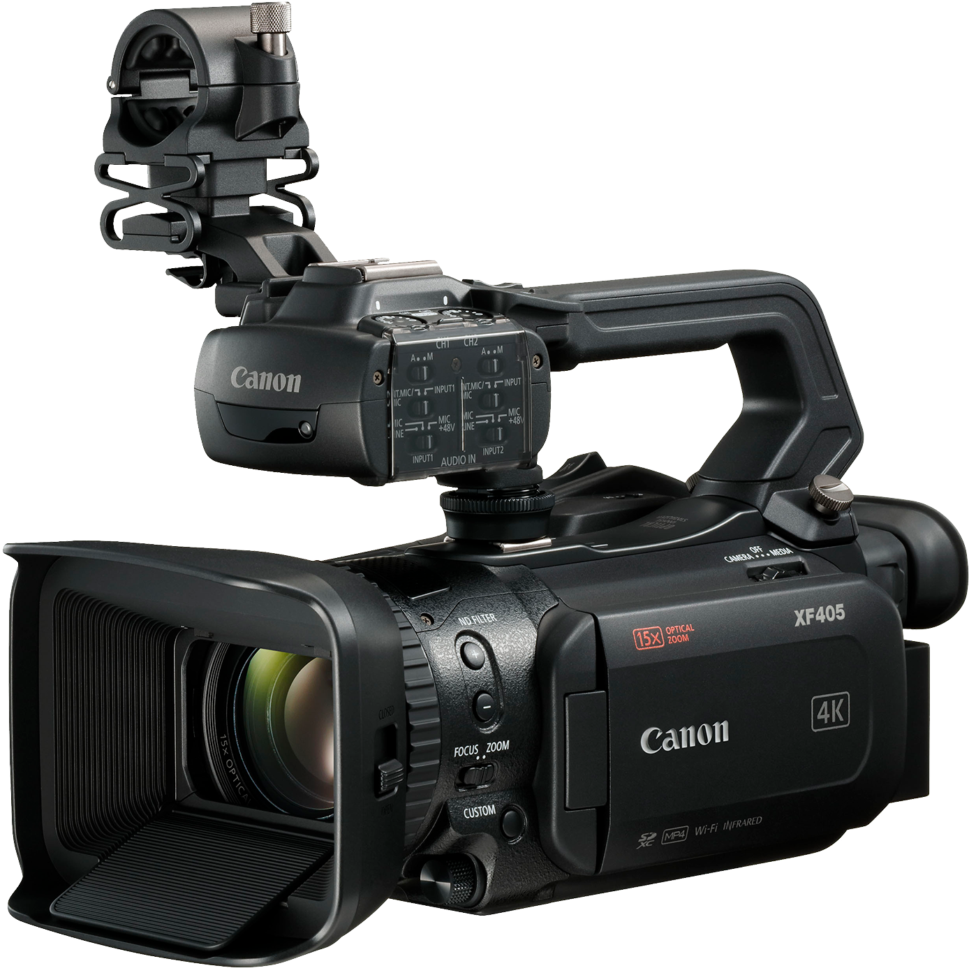 Canon X F405 Professional Camcorder PNG