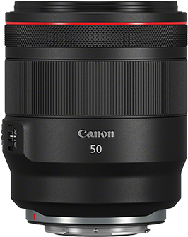 Canon50mm Lens Product Shot PNG