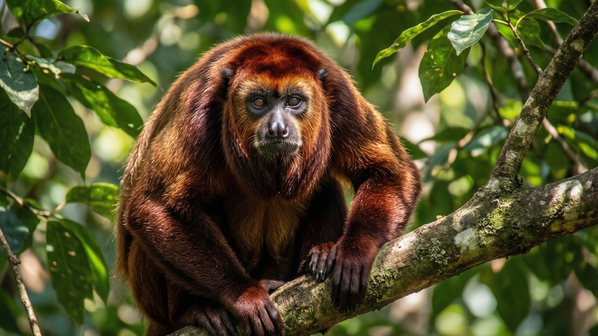 Canopy Howler Fonds d'écran