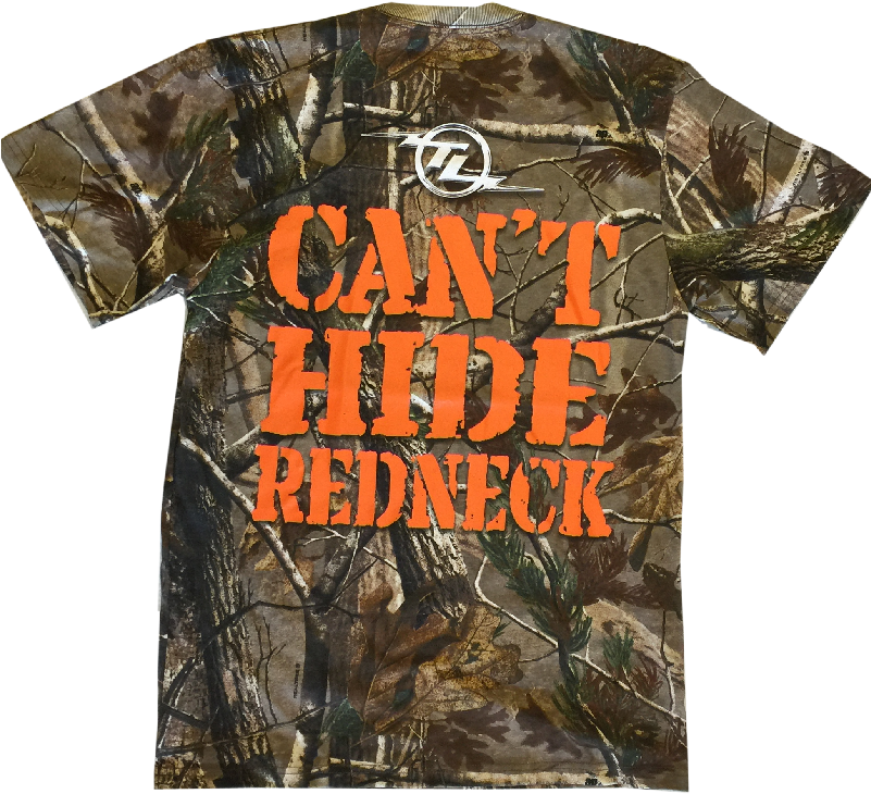Cant Hide Redneck Camouflage Shirt PNG