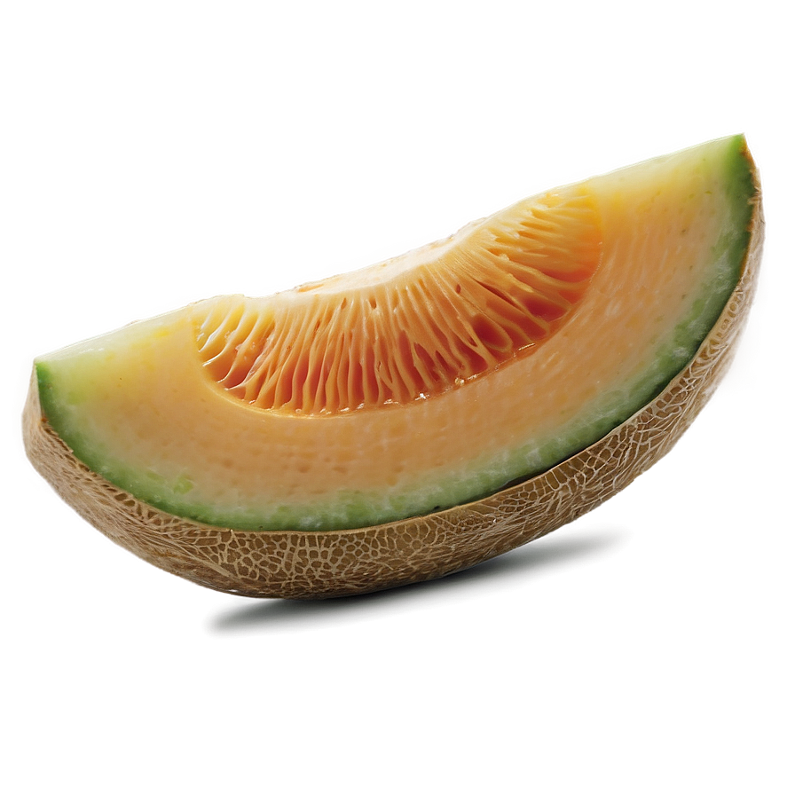 Download Cantaloupe Slice Png Axq | Wallpapers.com