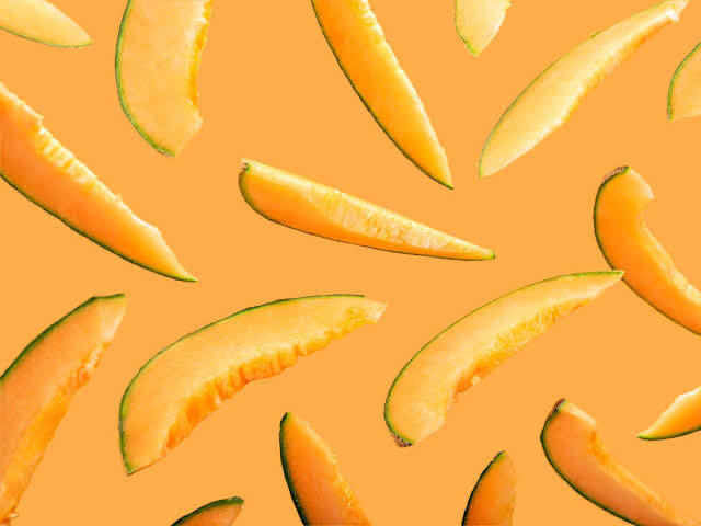 Cantaloupe Slices Wallpaper