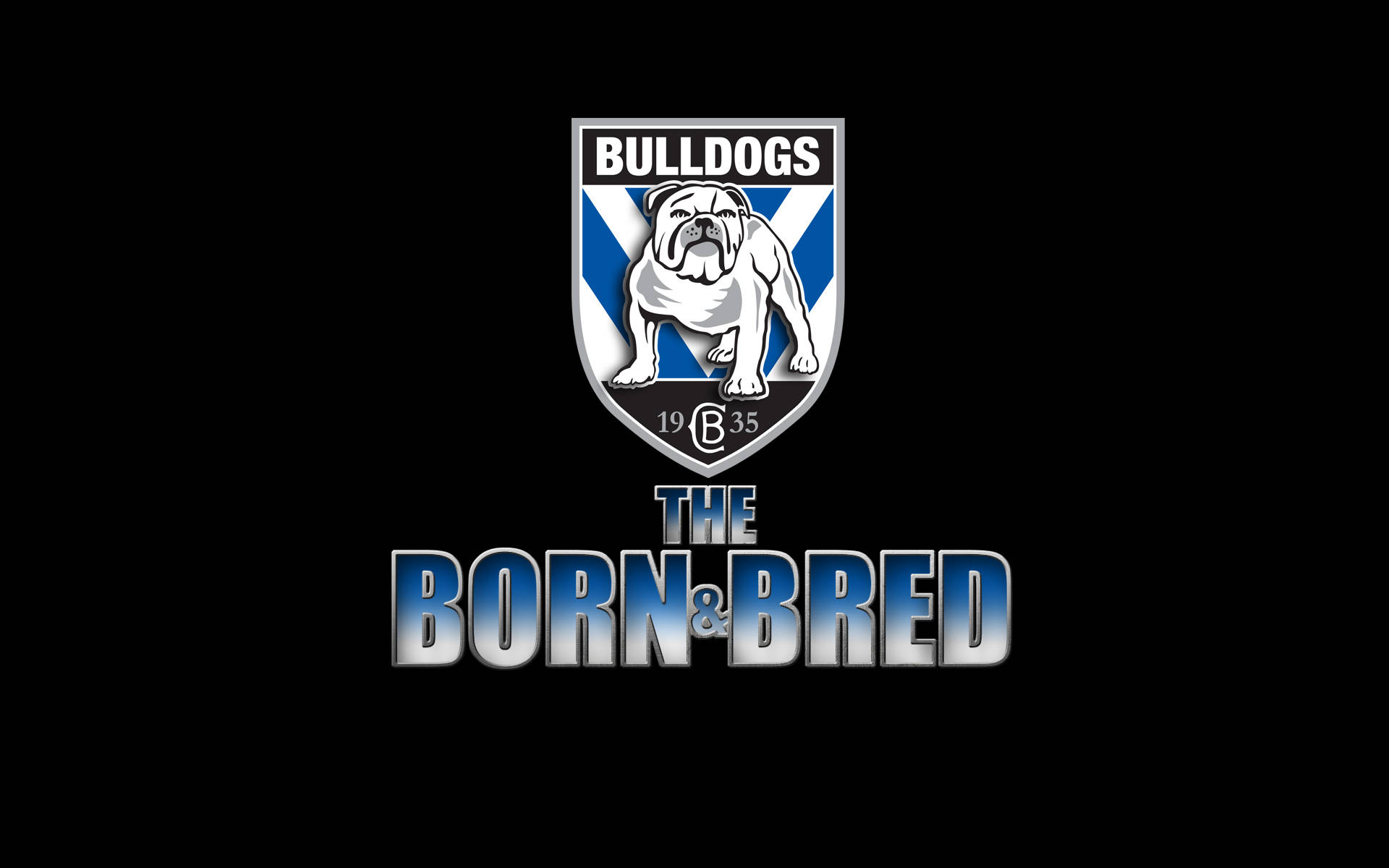Canterbury-Bankstown Bulldogs NRL tapet på din computer Wallpaper