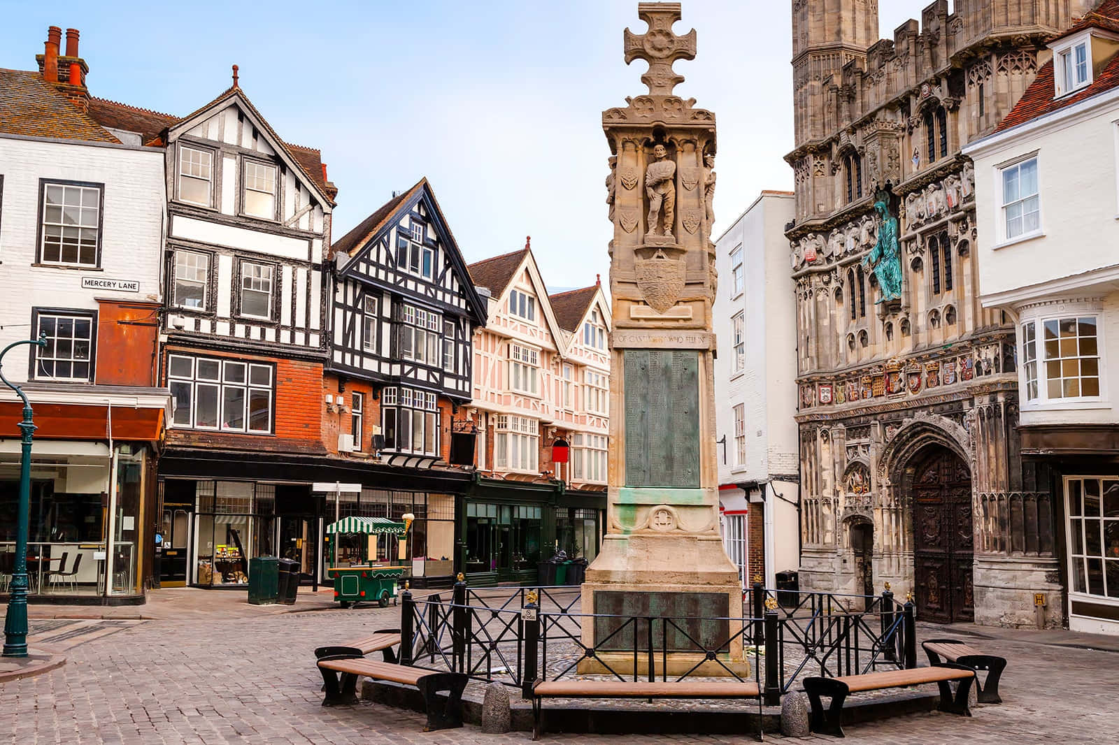 Architecture Historique Et Monument De Canterbury Fond d'écran