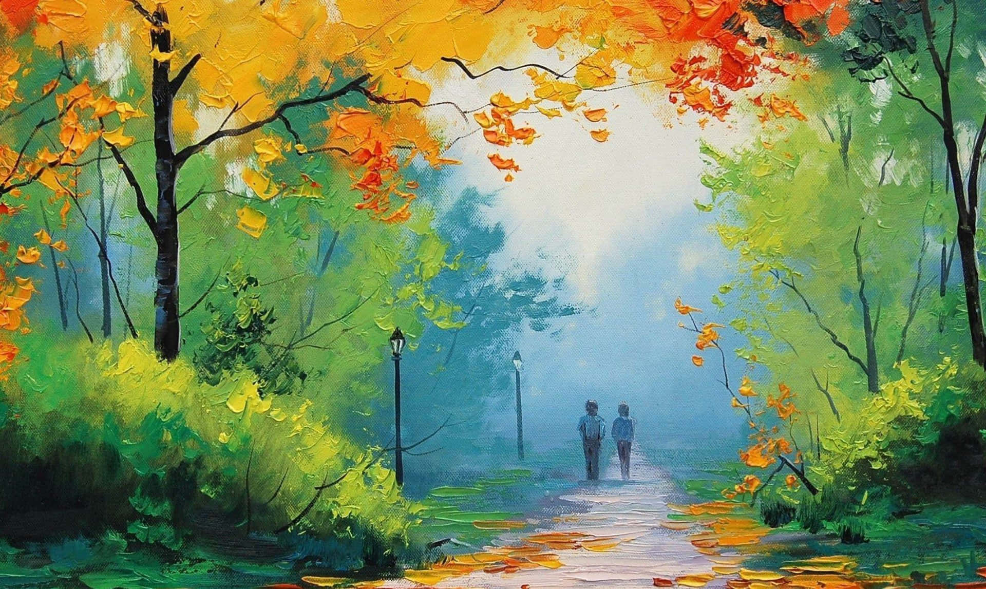 Nature Painting Canvas Pictures