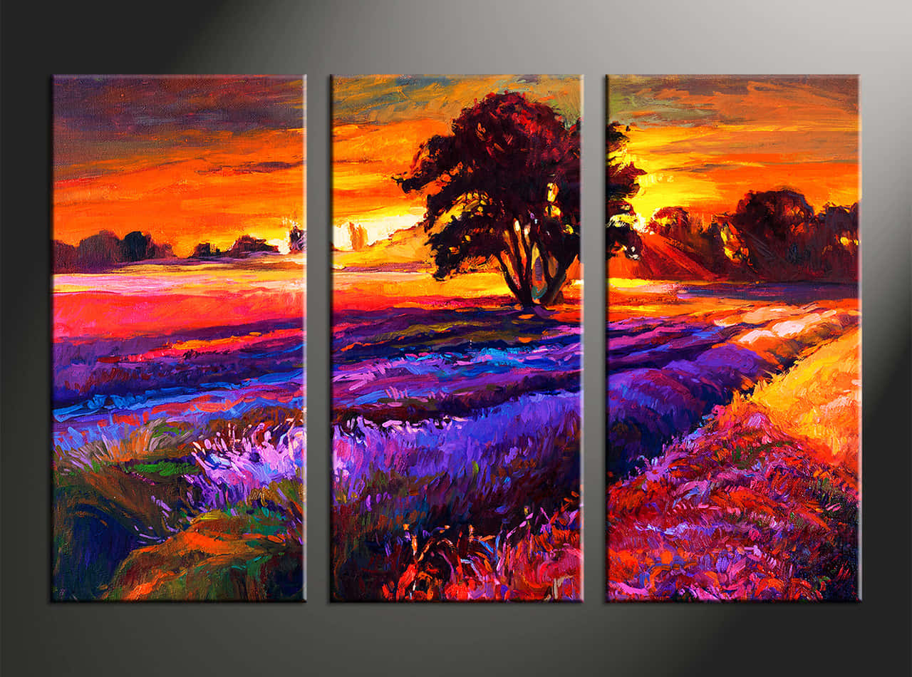Sunset Canvas Pictures