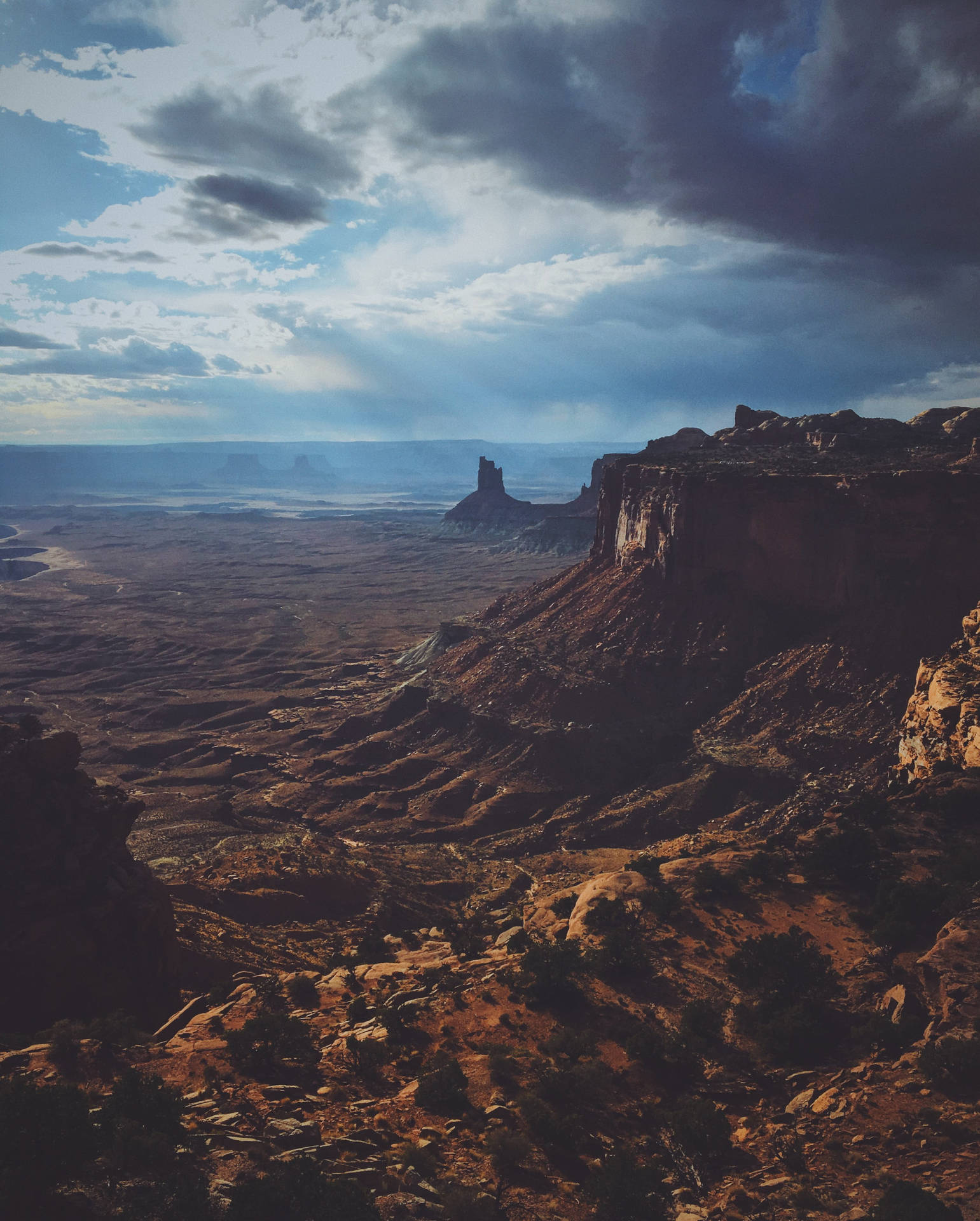 Parquenacional Canyonlands Desierto. Fondo de pantalla
