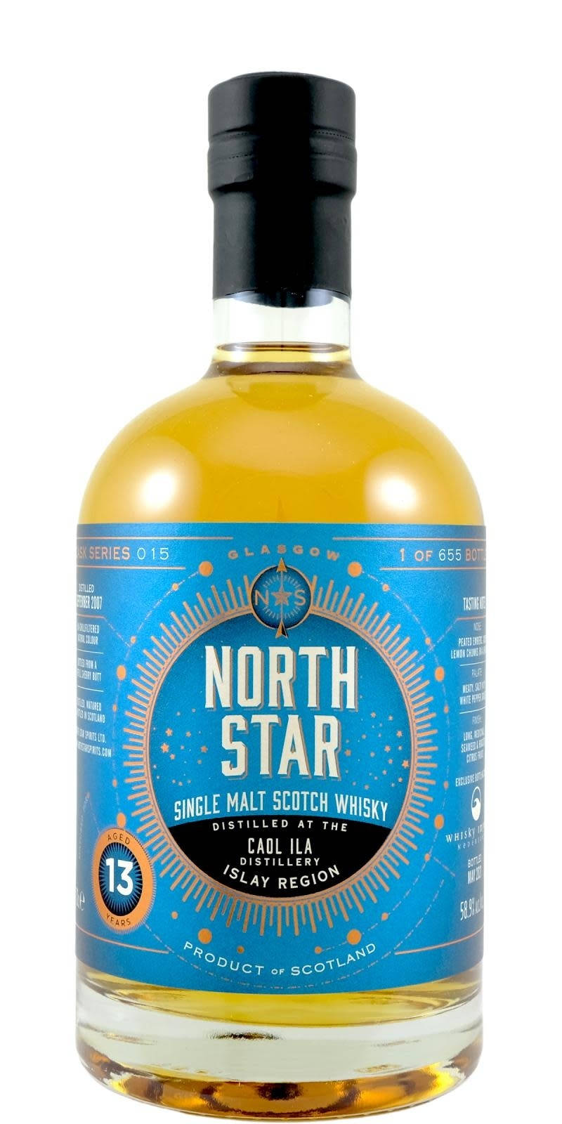 Caol Ila North Star Whiskey Wallpaper