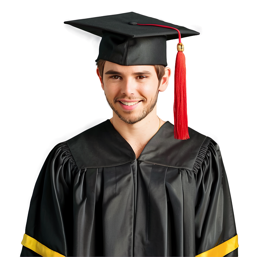 Download Cap And Gown In Various Sizes Png Xid | Wallpapers.com