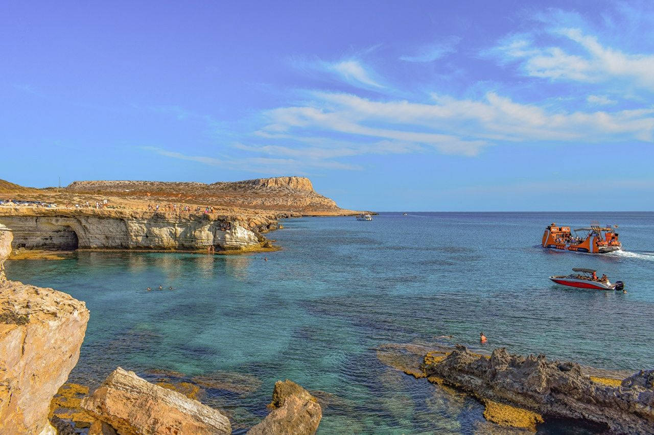 Cabogreco Chipre. Fondo de pantalla