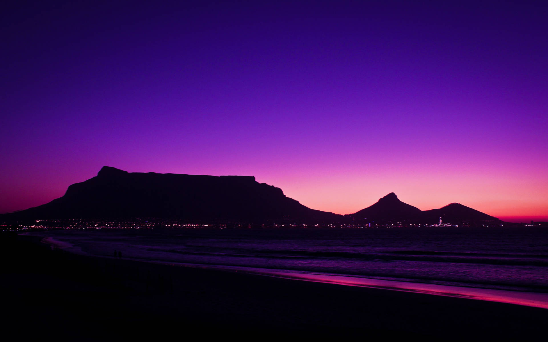 Cape Town Beautiful Sunset Wallpaper